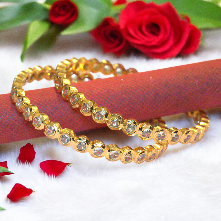 Micron AD Big Stone Bangles Size 2.6