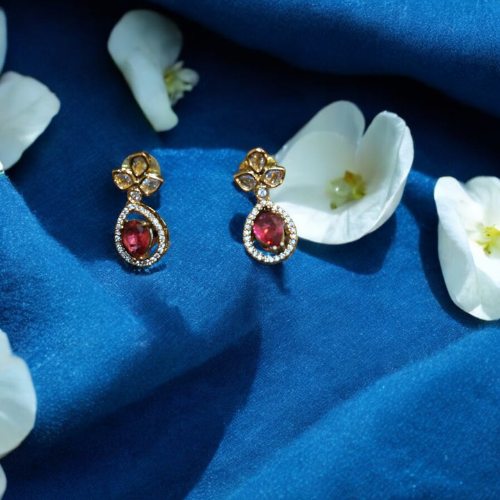 Changeable Victorian AD Cut Stones Jewelry Set